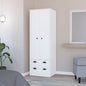 Armoire Hobbs, White Finish