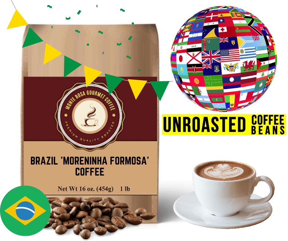 Brazil Moreninha Formosa' Coffee - Green/Unroasted