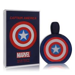 Captain America Eau De Toilette Spray By Marvel 3.4 oz Eau De Toilette