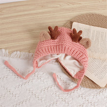 Load image into Gallery viewer, Christmas Antler Beanie for Kids and Babies
