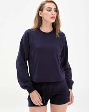 Load image into Gallery viewer, Atlanta City Zip Crop Crewneck
