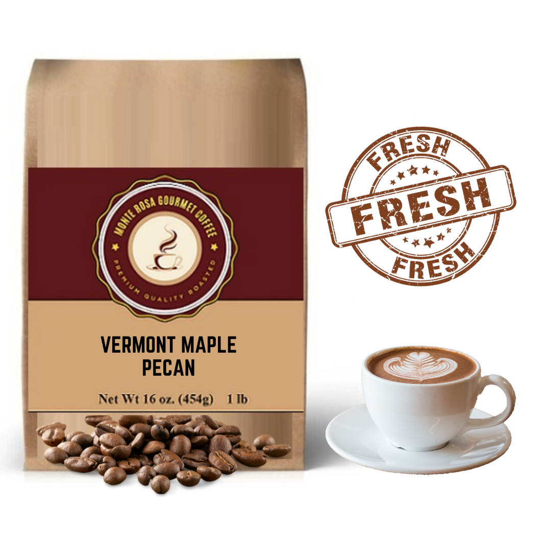 Fall Promo: Vermont Maple Pecan Flavored Coffee