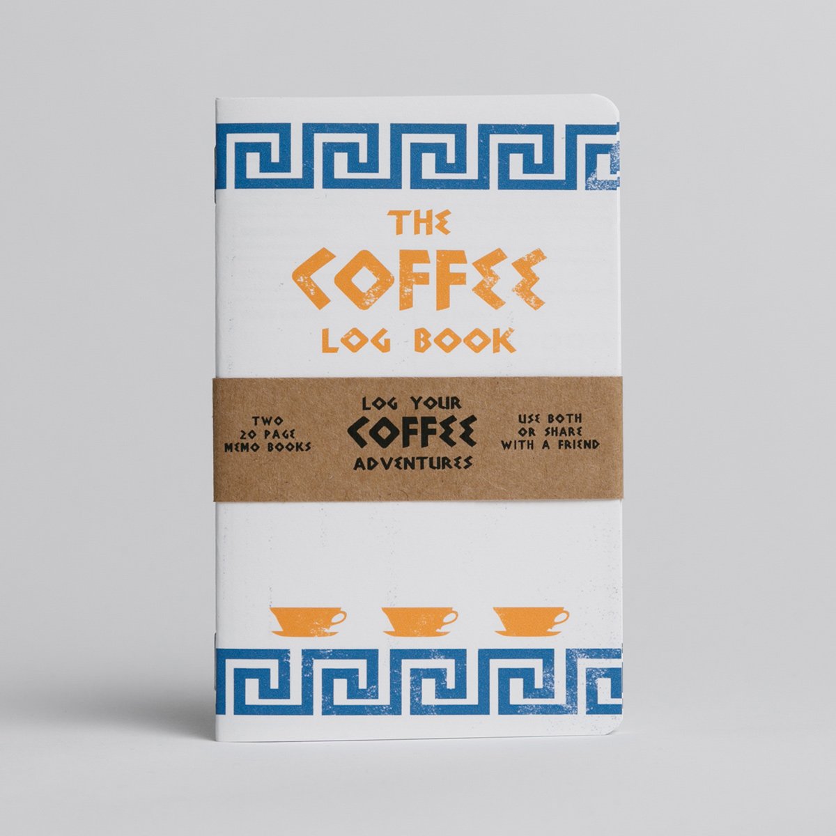 Coffee Log Book - Two 20-page books