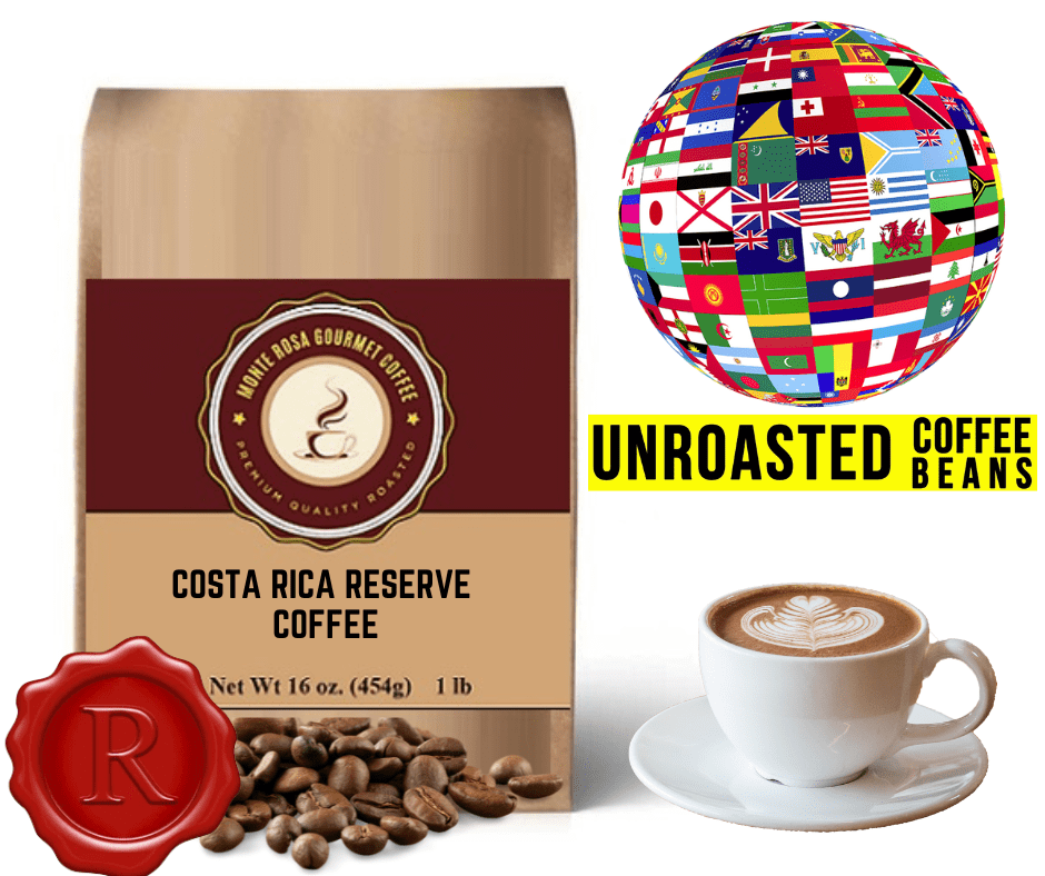 Costa Rica Reserve Coffee - Green/Unroasted