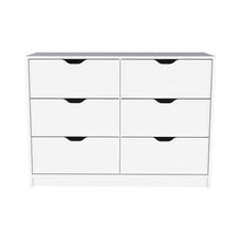 Load image into Gallery viewer, Dresser Curio, Four Drawers, White Finish
