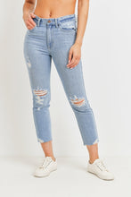 Load image into Gallery viewer, JBD HIGH WAISTED STRAIGHT LEG JEAN
