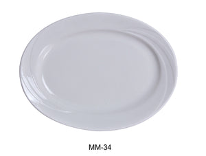 Yanco MM-34 Miami Oval Platter