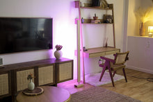 Load image into Gallery viewer, Hardwood LED Color Floor Lamp
