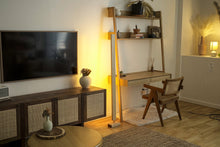 Load image into Gallery viewer, Hardwood LED Color Floor Lamp
