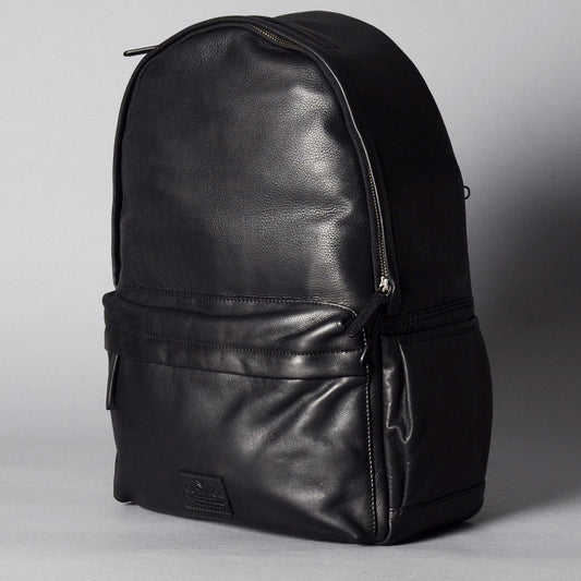 Journey Leather Backpack - Black | Journey Collection