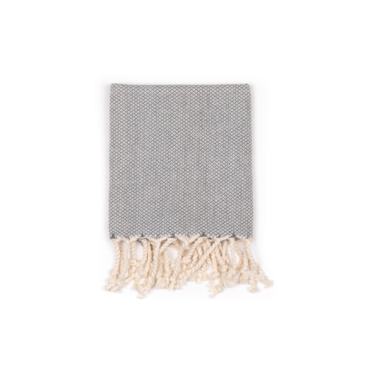 Handwoven Table Linen Peskir Spade | Dark Grey