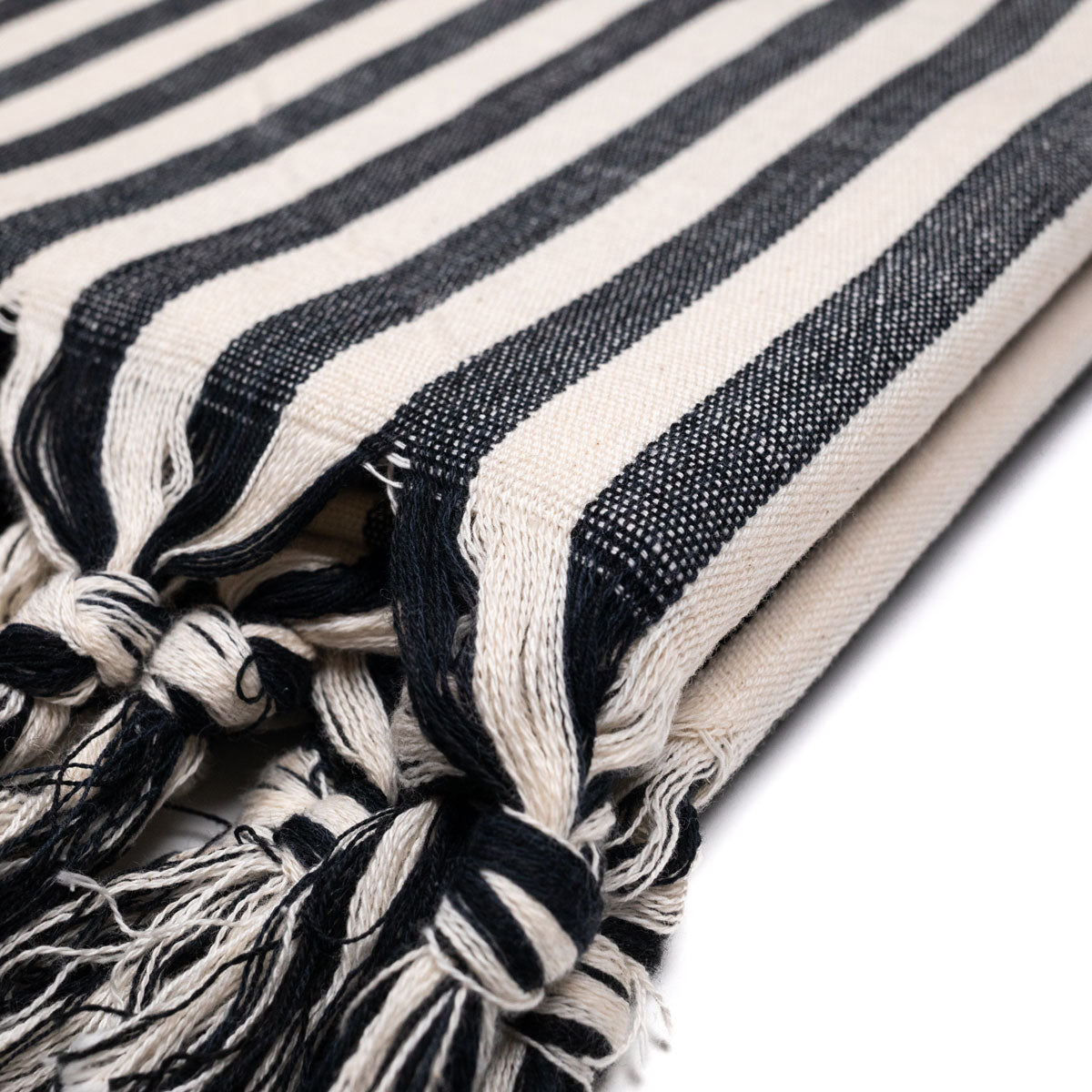 Handwoven Turkish Towel Ole | Black