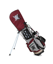 Load image into Gallery viewer, ANEW Golf: Double Logo Stand Bag - Magenta
