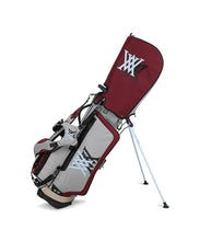 Load image into Gallery viewer, ANEW Golf: Double Logo Stand Bag - Magenta
