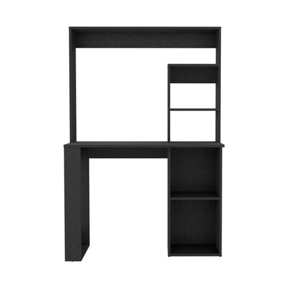 Desk Ryndon, Hutch, Black Wengue Finish