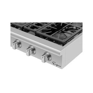 Empava 30GC30 Pro-style 30 in. Slide-in Gas Cooktop