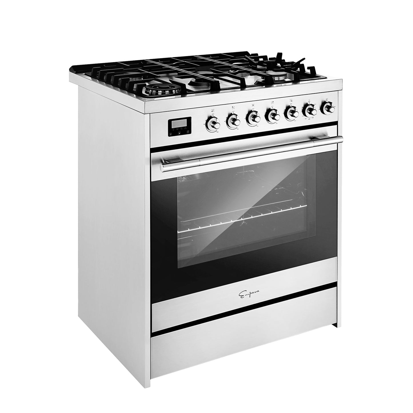 Empava 30GR06 30 Inch Freestanding Range Gas Cooktop And Oven