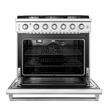 Load image into Gallery viewer, Empava 36GR11 36 in. Pro-Style Slide-in Single Oven Gas Range
