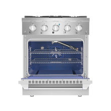 Load image into Gallery viewer, Empava 30GR07 30 in. Pro-Style Slide-In Single Oven Gas Range
