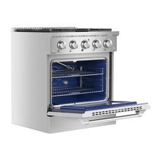 Load image into Gallery viewer, Empava 30GR07 30 in. Pro-Style Slide-In Single Oven Gas Range
