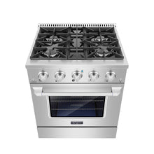 Load image into Gallery viewer, Empava 30GR07 30 in. Pro-Style Slide-In Single Oven Gas Range
