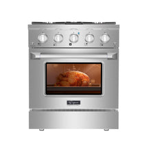 Load image into Gallery viewer, Empava 30GR07 30 in. Pro-Style Slide-In Single Oven Gas Range
