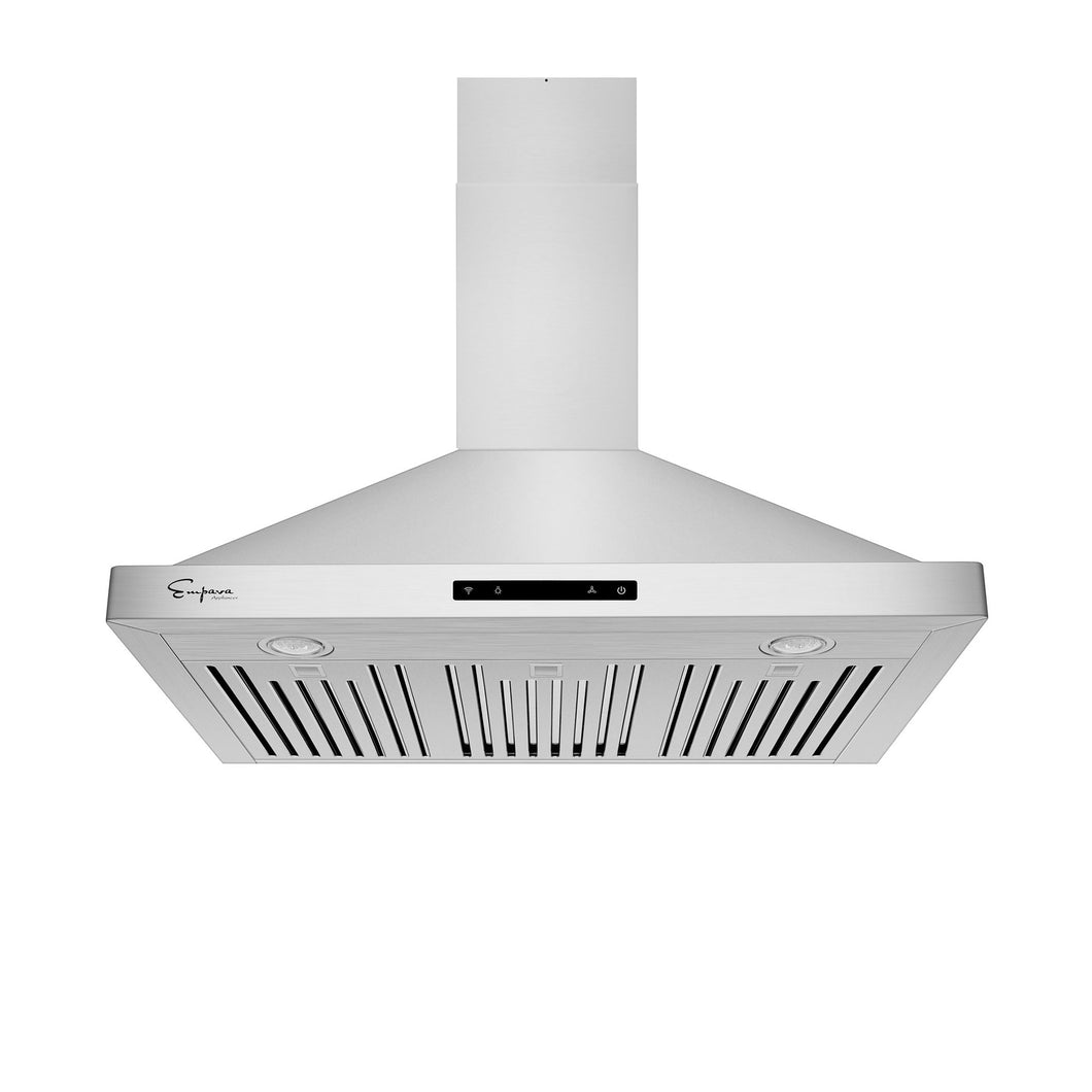 Empava 30RH03 30 in. 380 CFM Wall Mount Range Hood