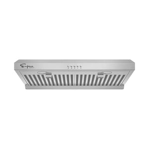 Empava 30RH08 30 in. Kitchen 400 CFM Ultra Slim Ducted Under Cabinet