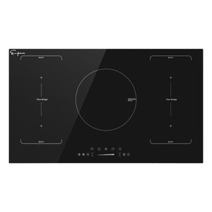 Empava 36EC05 36 Inch Black Electric Stove Induction Cooktop