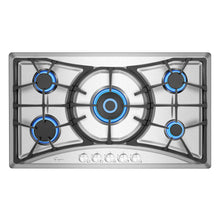 Load image into Gallery viewer, Empava 36GC22 36 in. Built-in Gas Cooktops
