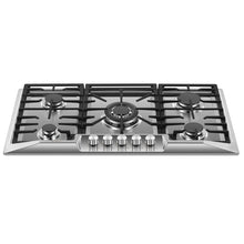 Load image into Gallery viewer, Empava 36GC23 36 in. Built-in Gas Cooktops
