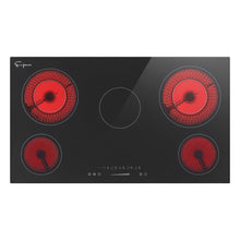 Load image into Gallery viewer, Empava 36REC14 36 Inch Black Electric Radiant Cooktop
