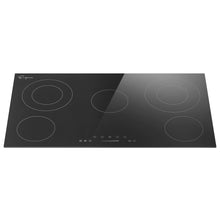 Load image into Gallery viewer, Empava 36REC14 36 Inch Black Electric Radiant Cooktop
