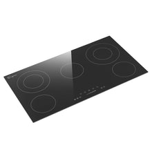 Load image into Gallery viewer, Empava 36REC14 36 Inch Black Electric Radiant Cooktop
