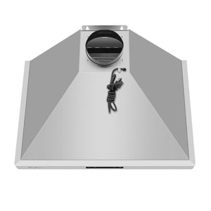 Empava 36RH04 36 in. 380 CFM Ducted Wall Mount Range Hood