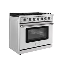 Load image into Gallery viewer, Empava 36GR11 36 in. Pro-Style Slide-in Single Oven Gas Range
