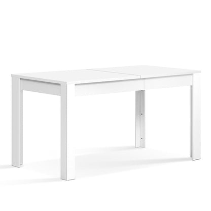 Artiss Dining Table 4 Seater Wooden Kitchen Tables White 120cm Cafe