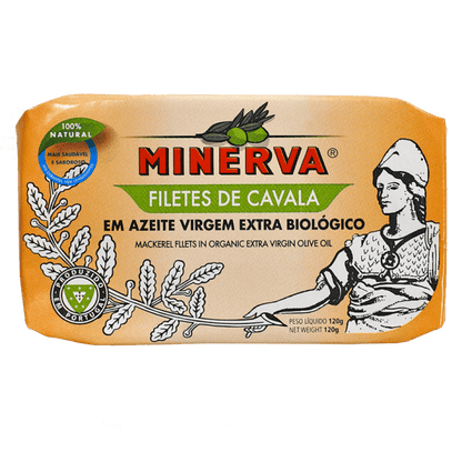 Mackerel Fillets in Organic Extra Virgin Olive Oil