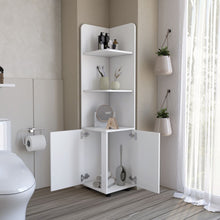 Load image into Gallery viewer, Freestanding cabinet Kairatu, One Drawer, White Finish
