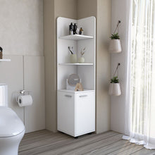 Load image into Gallery viewer, Freestanding cabinet Kairatu, One Drawer, White Finish
