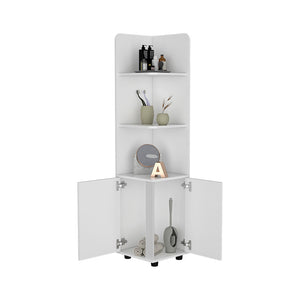 Freestanding cabinet Kairatu, One Drawer, White Finish