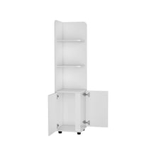 Load image into Gallery viewer, Freestanding cabinet Kairatu, One Drawer, White Finish
