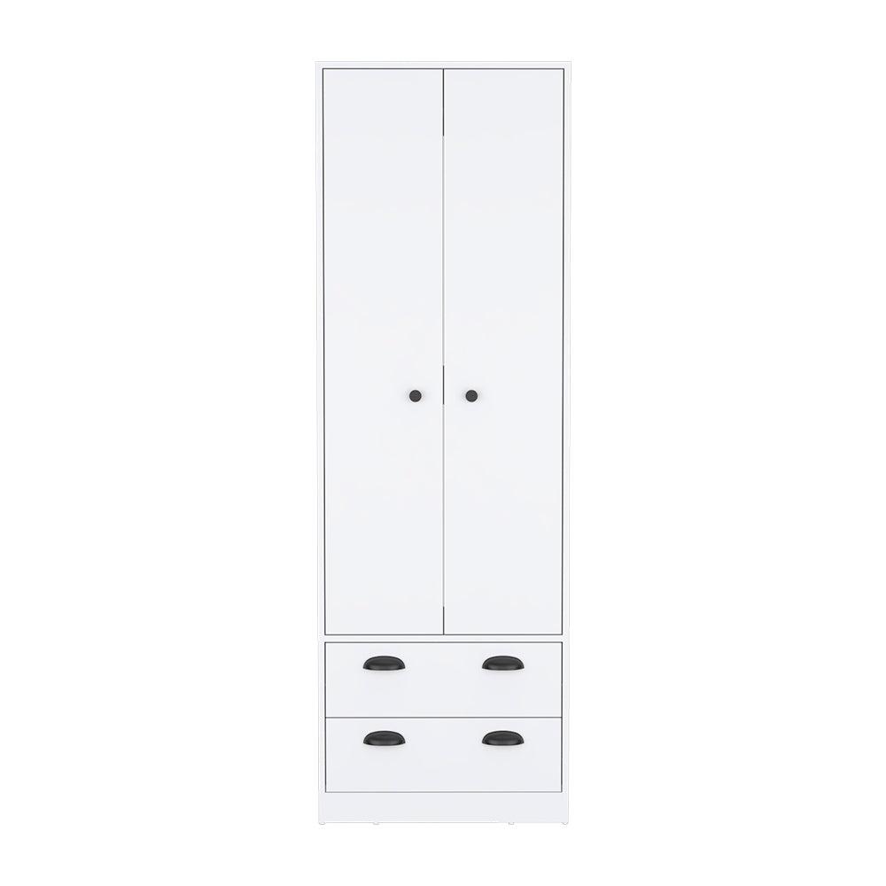 Armoire Hobbs, White Finish