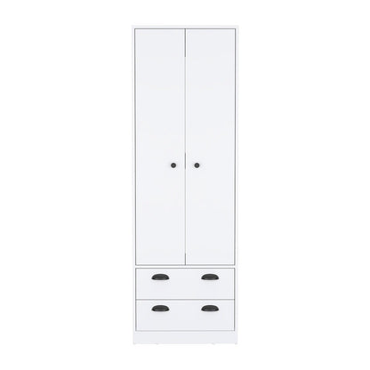 Armoire Hobbs, White Finish