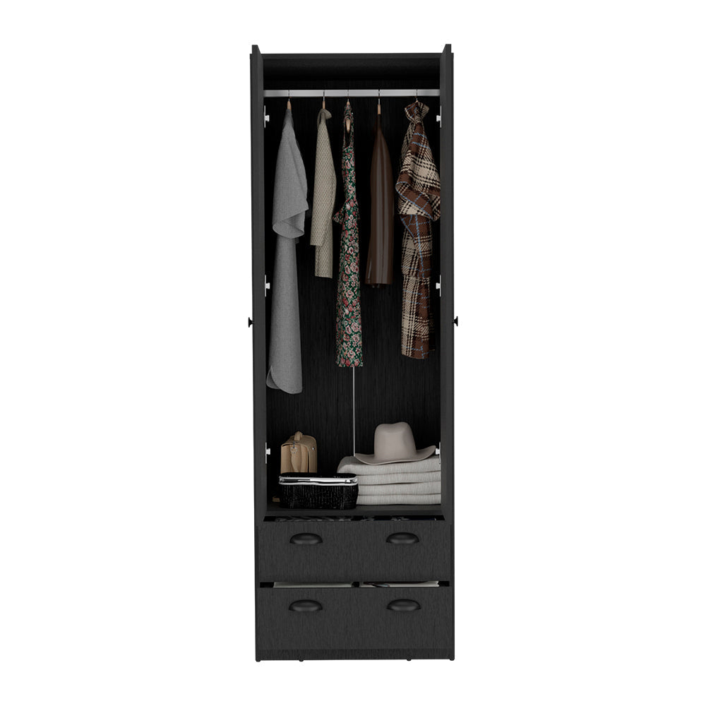 Armoire Hobbs, Black Wengue Finish