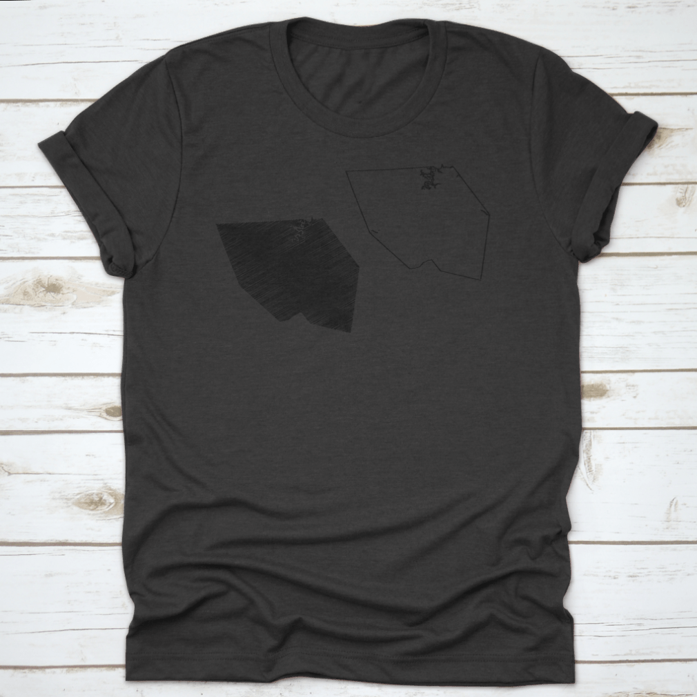 Edmonson County, Kentucky Map Vector Illustration For Tshirt