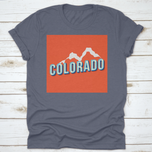 Colorado Vintage 3D Vector Lettering. Retro Bold Font, Typeface. Pop