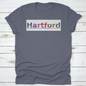 Hartford Colorful Typography Text Banner Vector The Word Hartford