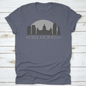 Des Moines Skyline Silhouette Skyline Stamp Vector City Design