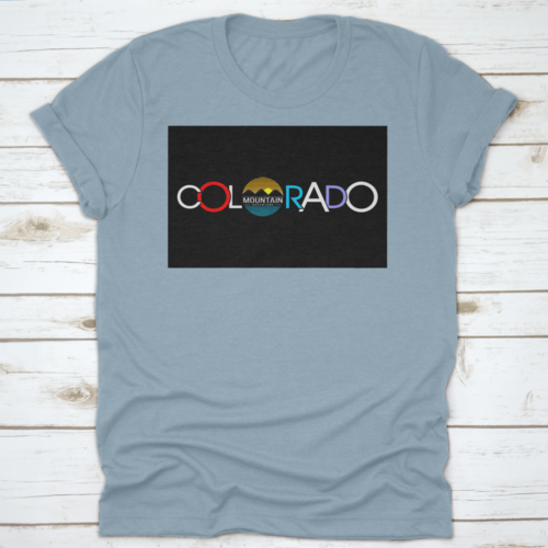 Colorado Urban City T Shirt Design Graphic Vector